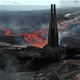 Darth Vader’s castle concept art, from The Art Of Rogue One: A Star Wars Story